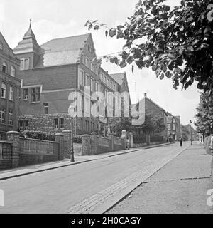Die Messer- und Scherenfabrik Louis Perlmann in Solingen, Deutschland 1930er Jahre. Posate Azienda di Louis Perlmann a Solingen, Germania 1930s. Foto Stock