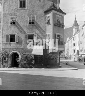 Ein Ausflug nach Rattenberg in Tirolo, Deutsches Reich 1930er Jahre. Un viaggio a Rattenberg in Tirolo, Germania 1930s. Foto Stock
