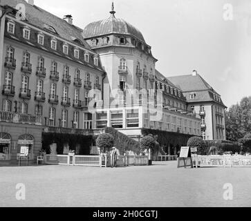 Das Kasino Hotel im Seebad Zoppt an der Ostsee, Deutschland 1930 Jahre 'Kasino Hotel' a Zoppot vicino al Mar Baltico, Germania 1930. Foto Stock