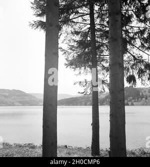 Ein Ausflug in den Südschwarzwald, Deutsches Reich 1930er Jahre. Un viaggio per la Foresta Nera meridionale, Germania 1930s. Foto Stock