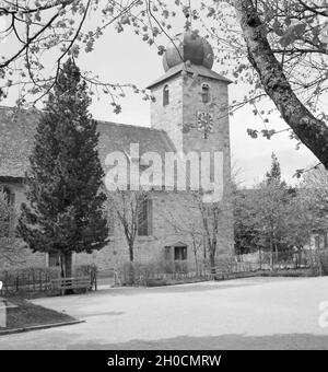 Ein Ausflug in den Südschwarzwald, Deutsches Reich 1930er Jahre. Un viaggio per la Foresta Nera meridionale, Germania 1930s. Foto Stock