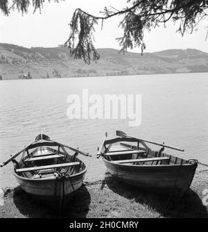Ein Ausflug in den Südschwarzwald, Deutsches Reich 1930er Jahre. Un viaggio per la Foresta Nera meridionale, Germania 1930s. Foto Stock