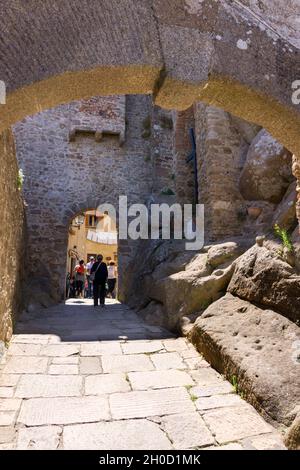 Arcipelago Toscano, Giglio Castello, Isola del Giglio, Toscana, Italia, Europa Foto Stock