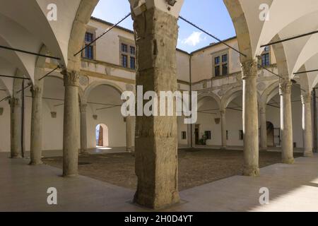 Palazzo Ducale, Camerino, Marche, Italia, Europa Foto Stock