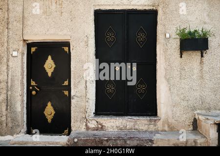Porte della città mediorientale Foto Stock