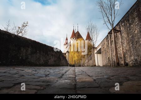 Castello di Thun (Schlossberg Thun) - Thun, Svizzera Foto Stock