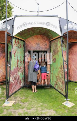 Londra, Regno Unito. 29 ago 2021. Automata Carrousel al Greenwich and Docklands International Festival di Greenwich. GDIF 2021. Credito: Waldemar Sikora Foto Stock