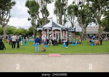 Londra, Regno Unito. 29 ago 2021. Automata Carrousel al Greenwich and Docklands International Festival di Greenwich. GDIF 2021. Credito: Waldemar Sikora Foto Stock