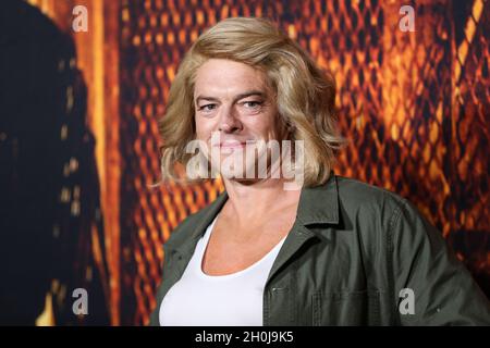 HOLLYWOOD, LOS ANGELES, CALIFORNIA, Stati Uniti d'America - OTTOBRE 12: CEO di Blumhouse Productions Jason Blum arriva al Costume Party Premiere of Universal Pictures 'Halloween kills' tenuto al TCL Chinese Theatre IMAX il 12 Ottobre 2021 a Hollywood, Los Angeles, California, Stati Uniti. (Foto di Xavier Collin/Image Press Agency) Foto Stock