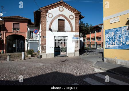 Italia, Lombardia, Milano, Baggio, centro storico Foto Stock