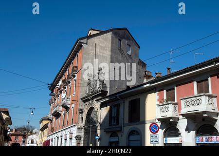 Italia, Lombardia, Milano, Baggio, centro storico Foto Stock