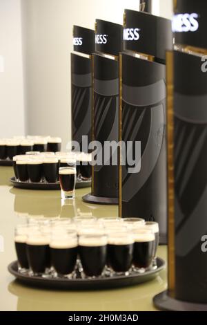 IRLAND .DUBLIN. GUINNESS MUSEUM SUL MAGAZZINO FASE 7 NELLA VECCHIA BIRRERIA, FONDATA NEL 1759 Foto Stock