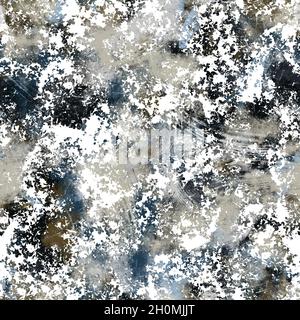 Design di superficie astratta trasparente neutro e bianco grungo classico per la stampa. Foto Stock