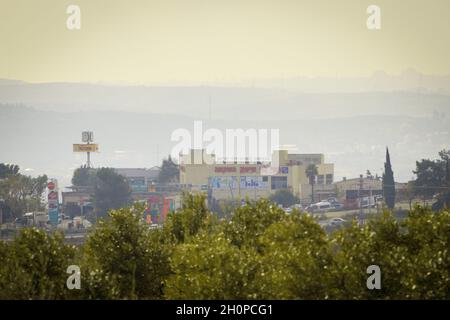 22-12-2020. gush etzion, israele. Il centro commerciale di Gush Etzion Junction, Foto Stock