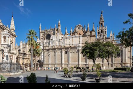 Cattedrale di Siviglia. Catedral de Sevilla Foto Stock