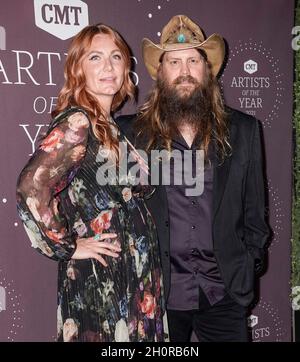 Morgane Stapleton, Chris Stapleton partecipa al CMT Artist of the Year 2021 il 13 ottobre 2021 a Nashville, Tennessee. Foto: Ed Rode/imageSPACE/MediaPunch Foto Stock