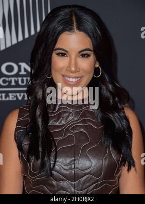 Hollywood, Stati Uniti. 13 ottobre 2021. HOLLYWOOD, LOS ANGELES, CALIFORNIA, USA - OTTOBRE 13: L'attrice Chrissie Fit arriva al Los Angeles Premiere di Amazon Studios e Sony Pictures Television 'i Know What You DID Last Summer' tenuto presso l'Hollywood Roosevelt il 13 ottobre 2021 a Hollywood, Los Angeles, California, Stati Uniti. ( Credit: Image Press Agency/Alamy Live News Foto Stock