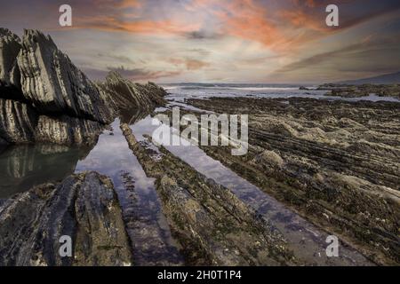 Mare in Spagna Foto Stock