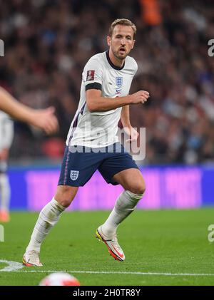 Inghilterra / Ungheria - Coppa del mondo FIFA 2022 - Qualifiche europee - Gruppo i - Stadio di Wembley Harry Kane in Inghilterra durante la partita al Wembley Stadium. Picture Credit : © Mark Pain / Alamy Live News Foto Stock