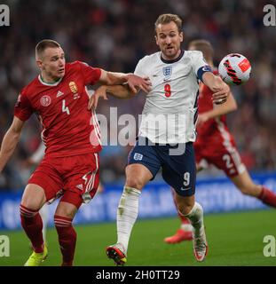 Inghilterra / Ungheria - Coppa del mondo FIFA 2022 - Qualifiche europee - Gruppo i - Stadio di Wembley Harry Kane in Inghilterra durante la partita al Wembley Stadium. Picture Credit : © Mark Pain / Alamy Live News Foto Stock