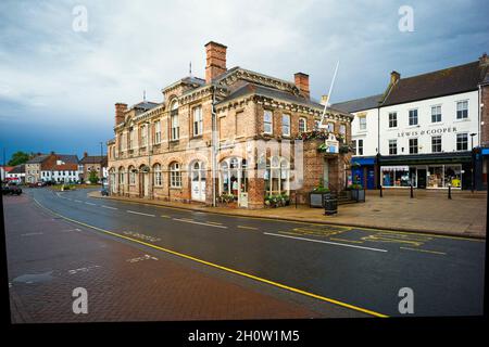 Edificio del consiglio comunale di Northallerton nel centro della città Foto Stock