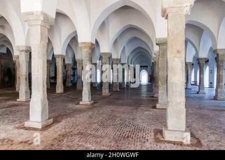 La moschea a sessanta cupola di Sha Gombuj Moshjid o la moschea di Shait Gumbad a Bagerhat, Bangladesh Foto Stock