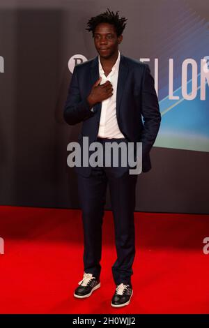 Londra, Regno Unito. 14 Ott 2021. Makita Samba partecipa al 'Paris, 13° distretto' UK Premiere durante il 65° BFI London Film Festival al Royal Festival Hall. Credit: SOPA Images Limited/Alamy Live News Foto Stock