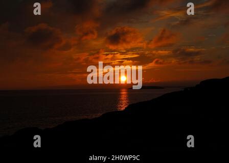 Arcipelago di Fjällbacka sulla costa occidentale svedese Foto Stock