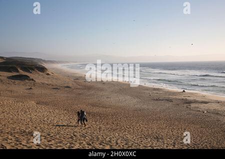 Marina state Beach, Marina CA Foto Stock