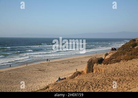 Marina state Beach, Marina CA Foto Stock