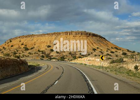 Formazione di arenaria sulla i-70, Utah Foto Stock