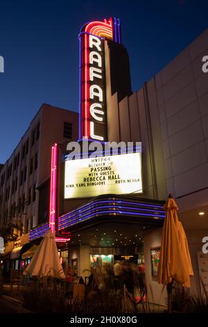 San Rafael, Stati Uniti. 14 Ott 2021. Atmphere alla proiezione di 'passare' durante il Mill Valley Film Festival 2021 al Smith Rafael Film Center il 14 ottobre 2021 a San Rafael, California. Foto: Tracie/PictureHappyPhotos/imageSPACE Credit: Imagespace/Alamy Live News Foto Stock