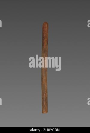 Uno dei tre pezzi di una freccia, primo Intermedio - Medio Regno, 2123- 1814 BC. Egitto, Primo Periodo Intermedio - Medio Regno, 2123- 1814 BC. Legno; Parte 1: 15,3 cm (6 in.). Foto Stock