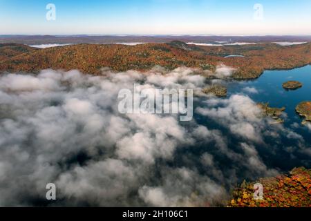 Canada, Quebec, Mont Tremblent NP Foto Stock