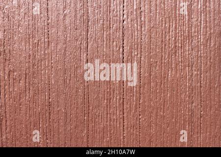 closeup tavole di legno laccato marrone Foto Stock