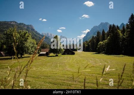 Casa nella campagna slovena Foto Stock