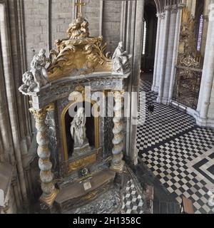 FRANCIA - PICCARDIA - SOMME (80) - AMIENS : CATTEDRALE DI NOTRE DAME (PATRIMONIO MONDIALE DELL'UNESCO) Foto Stock