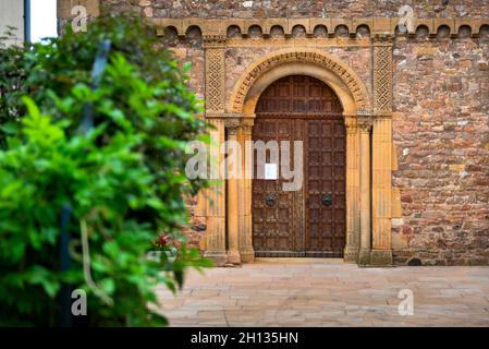 Eglise de Salles Arbuissonnas, Beaujolais Foto Stock