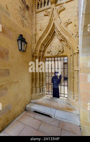 Musée du Prieuré, Salles Arbuissonnas, Beaujolais Foto Stock