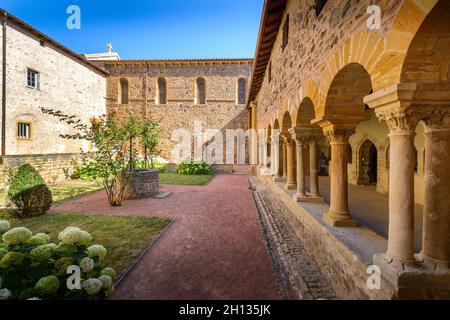 Musée du Prieuré, Salles Arbuissonnas, Beaujolais Foto Stock