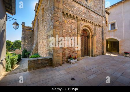 Eglise de Salles Arbuissonnas, Beaujolais Foto Stock