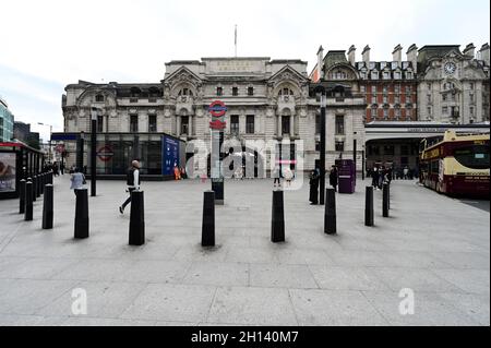 Londra Victorian London Termini entrata. Foto Stock