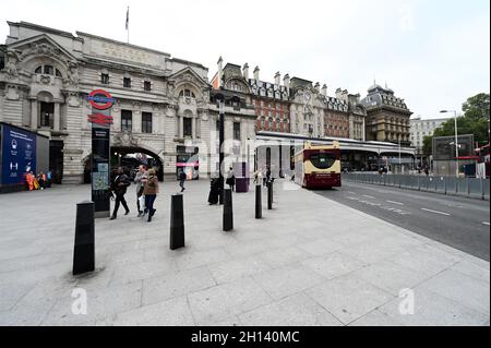 Londra Victorian London Termini entrata. Foto Stock