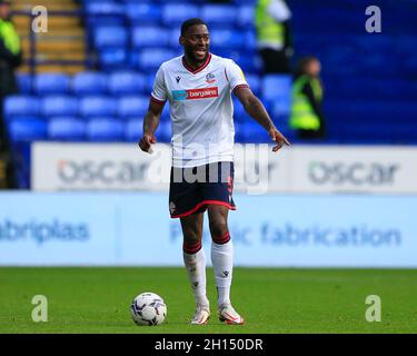 Bolton, Regno Unito. 16 ottobre 2021. Ricardo Santos #5 di Bolton Wanderers a Bolton, Regno Unito il 10/16/2021. (Foto di Conor Molloy/News Images/Sipa USA) Credit: Sipa USA/Alamy Live News Foto Stock