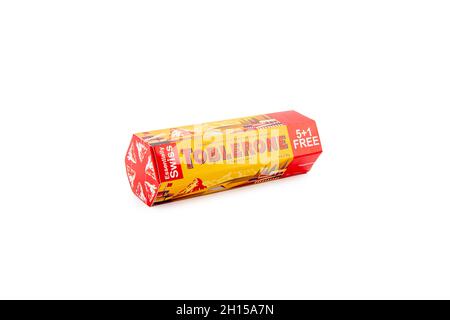 Tavoletta Di Cioccolato Fondente Toblerone Con Miele E Torrone Di Mandorle - 100g - Alimentari Svizzeri - Negozio Di Alimentari Online - Foto 6