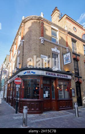 rivington Street Shoreditch hoxton Bricklayers Arms Foto Stock