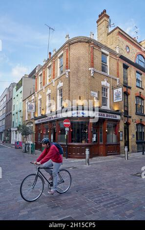 rivington Street Shoreditch hoxton Bricklayers Arms Foto Stock