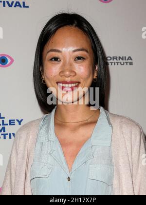 San Rafael, Stati Uniti. 16 ottobre 2021. Il produttore Anita Guo arriva al Mill Valley Film Festival di proiezione di 'Found' presso lo Smith Rafael Film Center il 16 ottobre 2021 a San Rafael, California. Fotografia di Christopher Victorio/imageSPACE per il Mill Valley Film Festival/Sipa USA Credit: Sipa USA/Alamy Live News Foto Stock