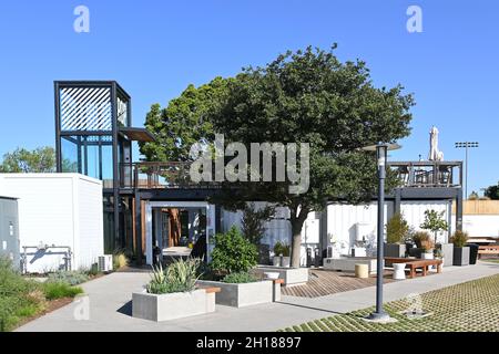 IRVINE, CALIFORNIA - 15 ottobre 2021: POP al Parco nel Parco Grande della contea di Orange. Foto Stock