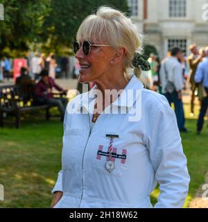 Partecipanti al Concours of Elegance 2021 in Hampton Court Place Foto Stock